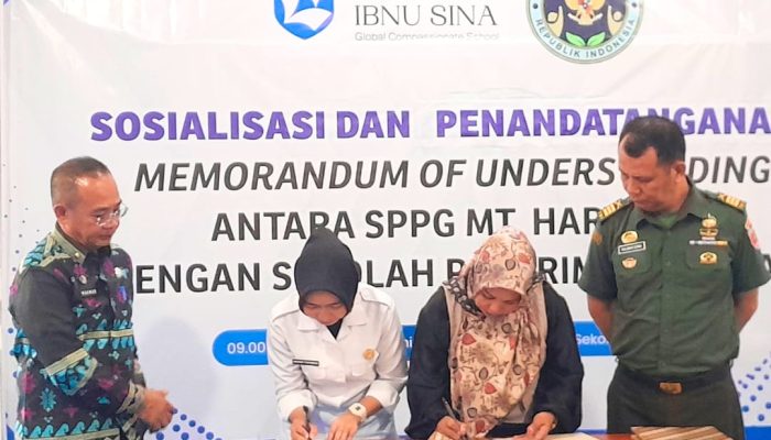 SPPG MT Haryono Sepakati Kerjasama Sediakan Menu Makanan Gratis 2.026 Siswa di Kendari