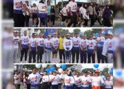 Kendari Fun Run 2025 Tembus 3000 Peserta, Siska-Sudirman Ikut Lari Bareng