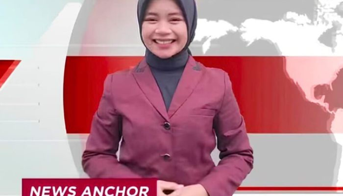 Mahasiswi UHO Raih Juara Dua News Anchor Nasional