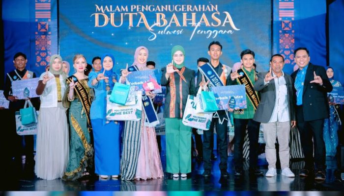 Duta Bahasa Sultra Tahun 2025 Dimenangkan Arnol & Aprilia, Berikut Daftar Jawara!