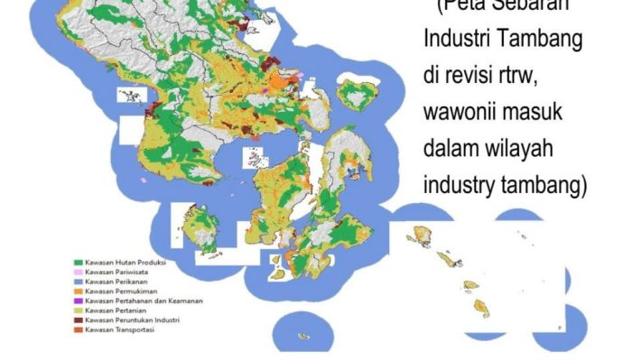 WALHI: Revisi RTRW Sultra Hanya Akomodir Elite Korporasi Tambang, Pulau Kecil & Lingkungan Terabaikan