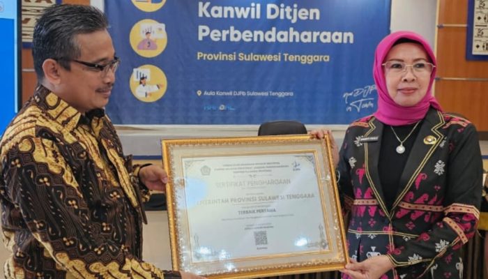 Pemprov Sultra Raih Penghargaan Penyalur dan Pengelola DAK Fisik Terbaik 2025