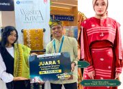Motif Tenun Nira Lakoo Khas Buton Tengah Lolos Kurasi Wastra Nasional di Ajang Sultra Maimo 2025
