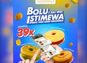 Satu Hari Saja! Promo Bolu Spesial di Asia Baru Sambut Hari Bank Indonesia