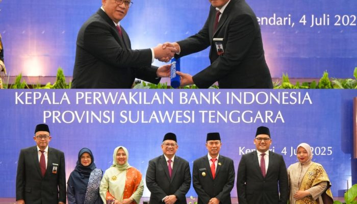 Edwin Permadi Dikukuhkan Sebagai Kepala BI Sultra
