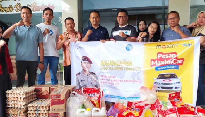 Logo Maxim Kendari Muncul di Banner BNN Sultra, Komitmen Dukung Gerakan Anti-Narkoba