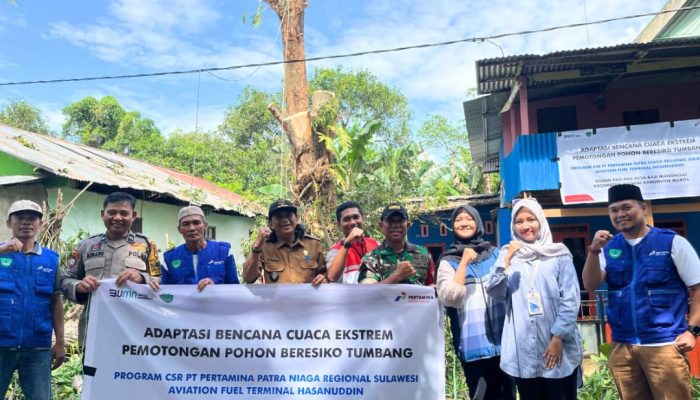 Adaptasi Perubahan Iklim, Pertamina Sulawesi Bikin Program Desa Tangguh Bencana di Maros