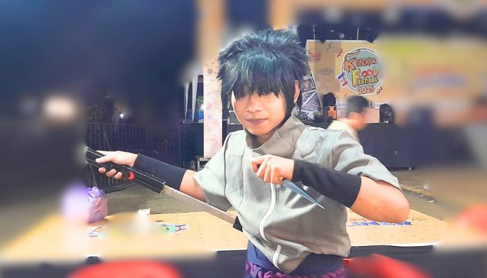 Viki Pesan Kostum Cosplay di Tiongkok Demi Tampil Maksimal di Coswalk Kendari Food
