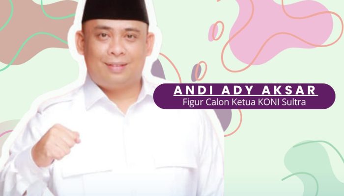 Seng Ada Lawan! Andi Ady Aksar Terpilih Aklamasi Nakhodai KONI Sultra 2025–2029
