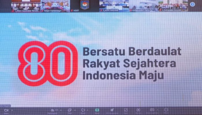 Disaksikan Gubernur Sultra, ini Makna Logo & Tema HUT ke-80 RI Tahun 2025 Dirilis Presiden Prabowo