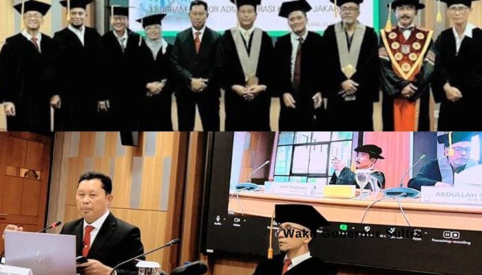 Asmawa Tosepu Raih Gelar Doktor Dari Universitas Brawijaya, ini Judul Disertasinya!