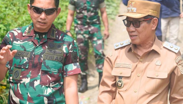 Tim Kemenhan Tinjau Lokasi Pembangunan Brigif Yonif TP Korem 143/HO di Tongauna
