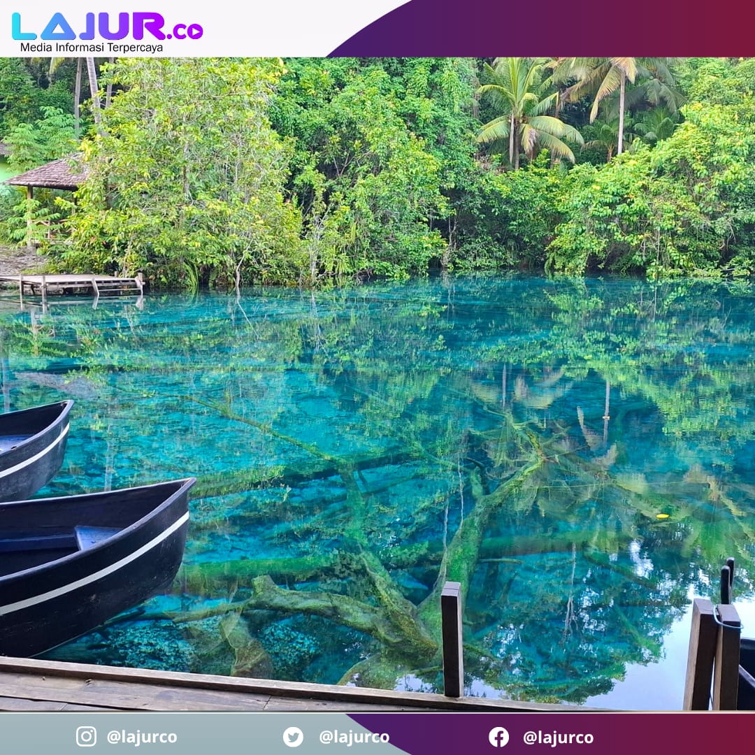 Ketgam 4: Danau Paisupok sebening kaca.