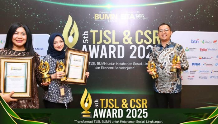 Empat Unit Pertamina Patra Niaga Sulawesi Bersinar di BUMN Track CSR Awards