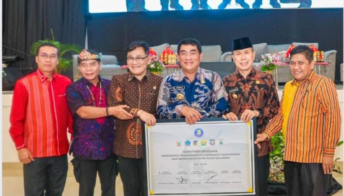 ASR Bangun Konektivitas Pariwisata se-Pulau Sulawesi, Sepakati Tujuh Poin MoU Antar Gubernur