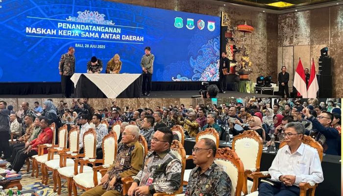 Sekda Asrun Lio Wakili Gubernur Sultra Ikuti Raker Transformasi Transmigrasi 2025 di Bali
