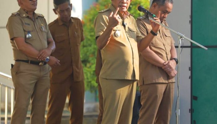 Wagub Hugua Sidak ke Distanak Sultra, Puji Angka Kehadiran 70 Persen