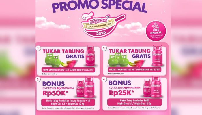 Bright Gas Cooking Competition 2025 – Roadshow Hadir di Makassar!