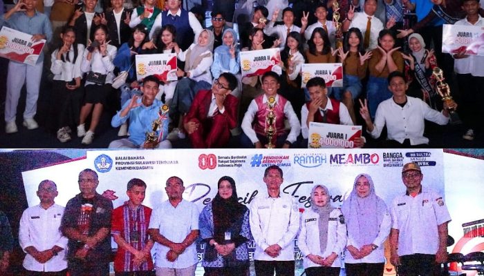 Festival Musikalisasi Puisi Se-Sultra, SMA 1 Kendari & SMA 2 Konsel Sukses Melaju ke Nasional