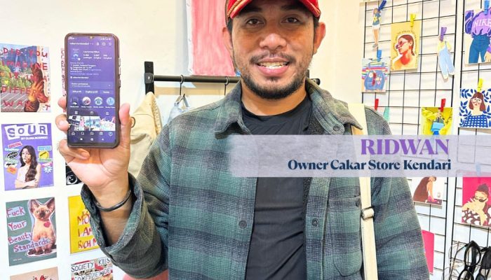 Owner Cakar Store Kendari: Paket Data Murah IM3 Bikin Betah, Menopang Bisnis Thrifting Online