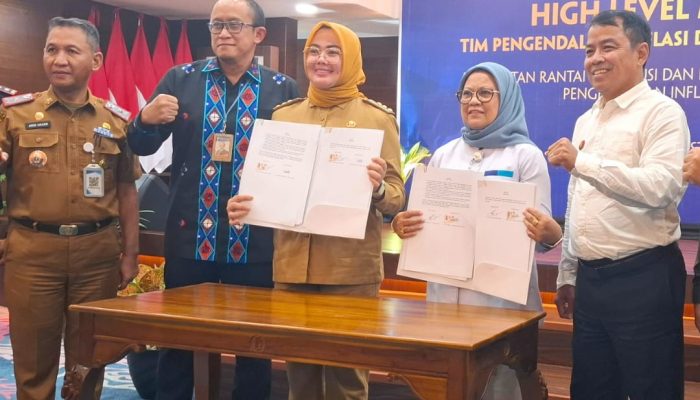 BI Sultra–Pemkot Kendari Luncurkan 115 Kios Pangan Digital: Transaksi Pakai QRIS, Bulog Pasok Beras SPHP