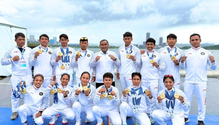 Atlet Dayung Asal Sultra, Dayumin Harumkan Indonesia, Sumbang Emas di The World Games 2025 China