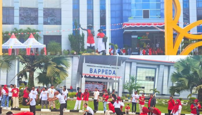 Potret HUT ke-80 RI Instansi Pemprov Sultra: OPD Berkompetisi, Bersolek Sambut Euforia Kemerdekaan