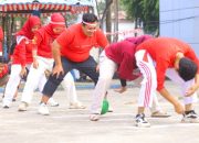Diskominfo Sultra Helat Lomba Unik Meriahkan HUT ke-80 RI