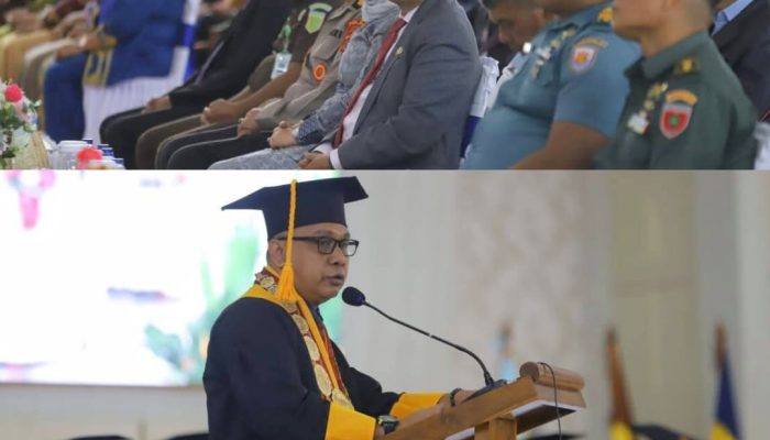 Wagub Hugua Hadiri Rapat Senat Luar Biasa Dies Natalis ke-44 UHO