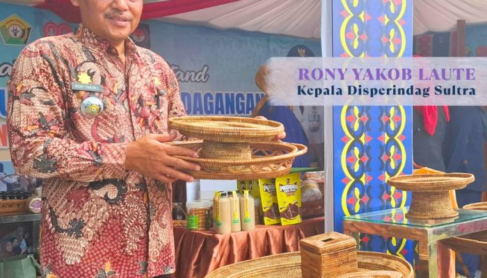 Anyaman Nentu, Karya Perajin Sultra Paling Laris Manis di Event Pameran Ekraf
