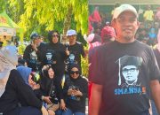 Simbol Duka! Alumni 93 Kompak Pakai Kaos Bergambar Prof Armid Momen HUT ke-63 SMANSA Kendari
