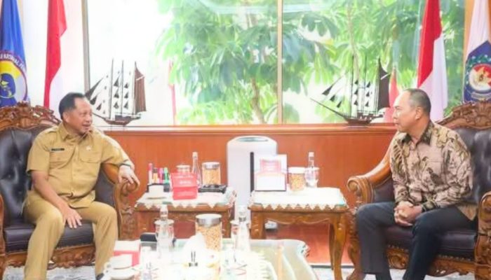 Gubernur ASR Temui Menteri Tito Jelang Gawean Rakornas PHD 2025 di Sultra