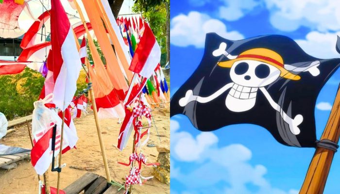 Penjualan Umbul HUT RI di Kendari Lesu, Bendera One Piece & Palestina Justru Banyak Dicari