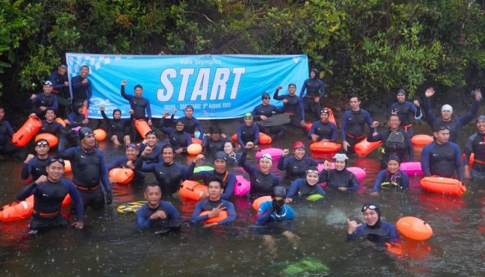 PT Vale Sponsori Event Open Water Renang Lintas Danau Sorowako