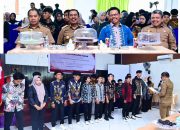 Bupati, Wabup & Pj Sekda Kolaka Utara Tampil Kompak Saat Pelantikan Pengurus IPPMAKU Sultra