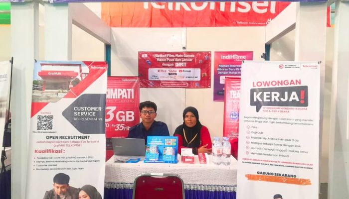 Telkomsel Buka Tiga Lowongan di Job Fair UHO 2025