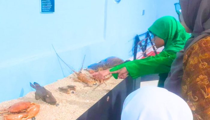 Belajar Warisan Bahari, 18 Siswa SD Kartika Jaya Mandonga Jelajahi Koleksi ‘Jejak Peradaban Laut Sultra’