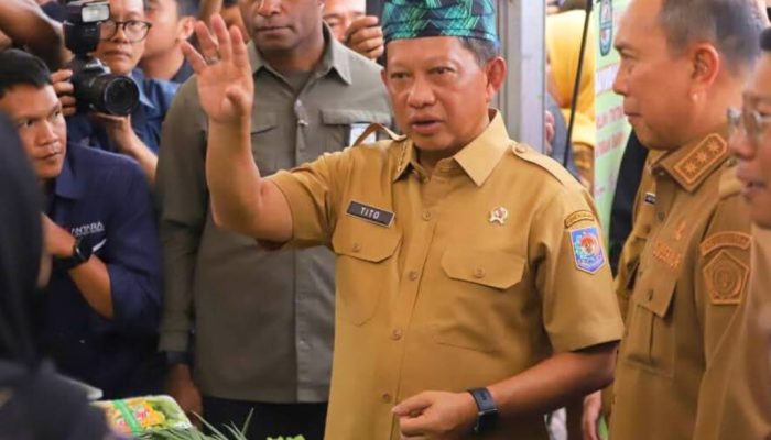 Buka GPM di Eks MTQ Kendari, Mendagri Tito: Pangan Isu Utama Perhatian Presiden