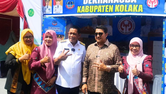 Kolaka Pamerkan Produk Kuliner hingga Tenun Khas di Pameran Ekonomi Kreatif Sultra