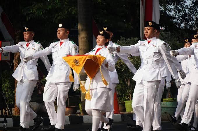 ekskul Pasukan Pengibar Bendera Pusaka