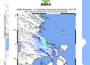 Kota Kendari Digoyang Gempa Magnitudo 3,5, Pusatnya di Mandonga