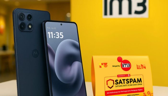 IM3 Bundling Motorola Moto g86 Power 5G Beri Pengalaman internetan Kuat, Stabil & Aman