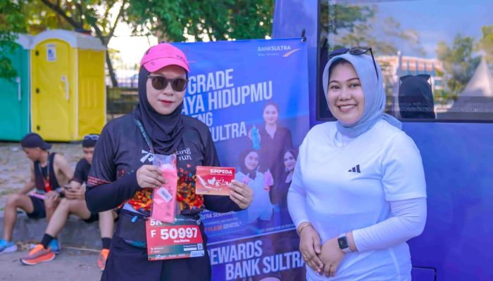 Bank Sultra Meriahkan Amazing Sultra Run 2025, Tebar Hadiah dan Layanan Khusus