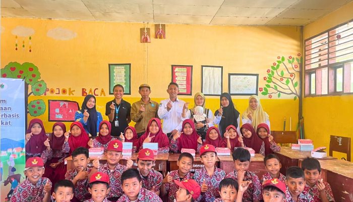 Bangun Budaya Cinta Lingkungan, PT Vale Roadshow ke Siswa SD Sosialisasi Pengelolaan Sampah