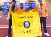 Empat Mahasiswa UHO Bawa Pulang Medali Emas dari Jambi di Ajang Essay National Competition