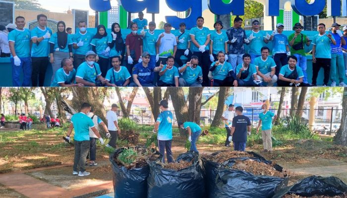 Aksi WCD 2025 di Kawasan Eks MTQ Kendari: 2.000 Kg Sampah Terkumpul Langsung Dipilah Lalu Didaur Ulang