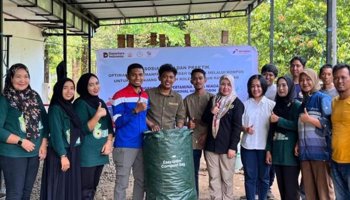 Dari Limbah Jadi Berkah: Pertamina Sulawesi Terapkan Eco-Cycle di Kebun Raya Puncak