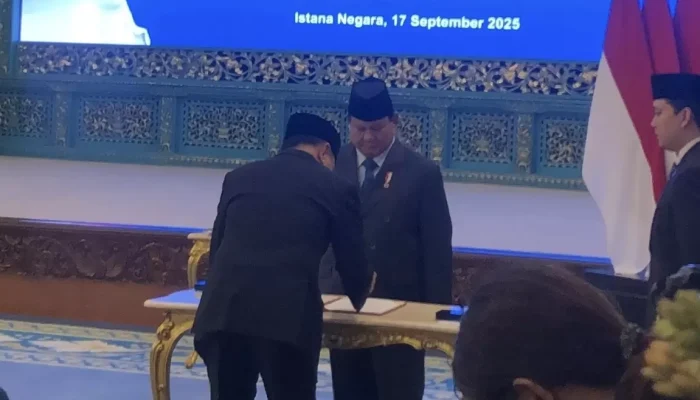 Daftar Lengkap 11 Pejabat yang Dilantik Prabowo Kemarin