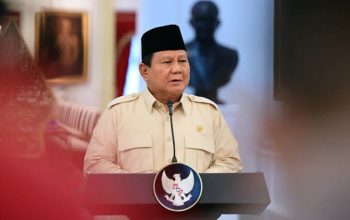 Presiden RI Prabowo Subianto