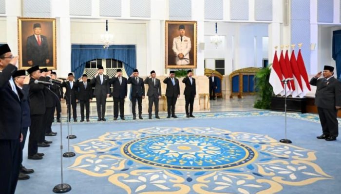 Daftar Lengkap Nama Menteri Kabinet Prabowo-Gibran Usai Reshuffle Kedua